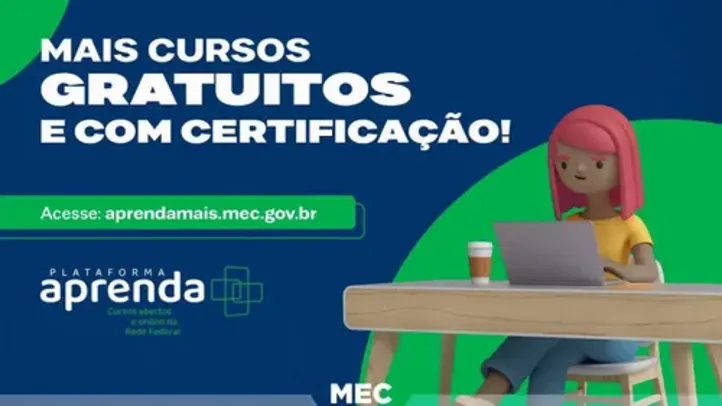Grátis: 225 cursos online gratuitos com certificado pelo MEC | Pelando