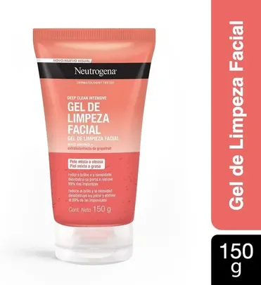 [ PRIME ] Neutrogena Gel de Limpeza Facial Deep Clean Intensive Grapefruit, 150g