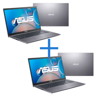 Notebook ASUS X515JA-EJ1045T Cinza + Notebook ASUS X515EA-EJ557T Cinza