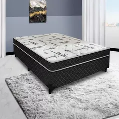 Cama Box Conjugada Ortopedica Casal D26 - Lucas Home - Unique 138x188x64cm