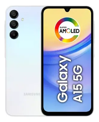 Smartphone Samsung Galaxy A15 5G Dual SIM 128GB Azul Claro 4GB RAM