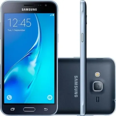 [Submarino] Smartphone Samsung Galaxy J3 Duos Dual Chip Android 5.1 Tela 5'' 8GB 4G Wi-Fi Câmera 8MP - Preto por R$669