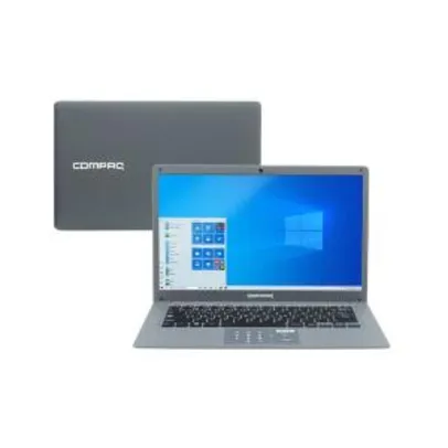 Notebook Compaq CQ27 I3-5005U 4GB 120GB SSD Tela 14" W10 | R$2.399