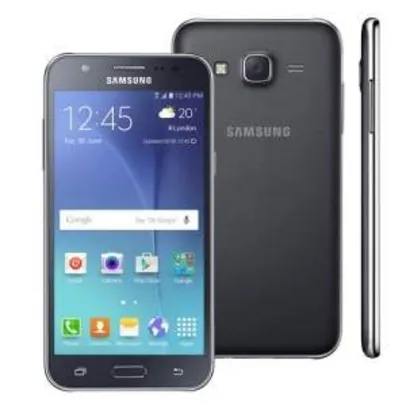 [Ponto Frio] Smartphone Samsung Galaxy J5 Duos Preto com Dual chip por R$ 898