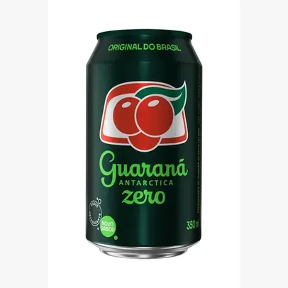 Refrigerante Zero Açúcar Guaraná Antarctica Lata 350ml