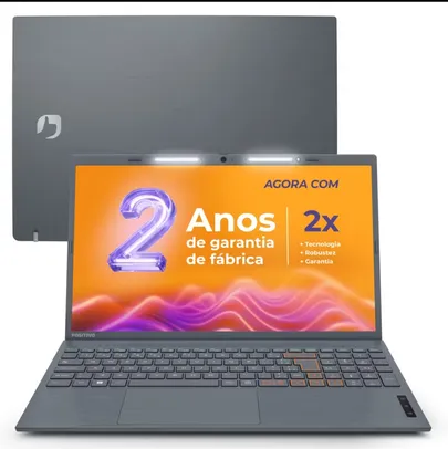 Notebook Positivo Vision C15 Intel® Celeron® N4020 Linux 8GB RAM 256GB Lumina Bar 15.6” HD - Cinza