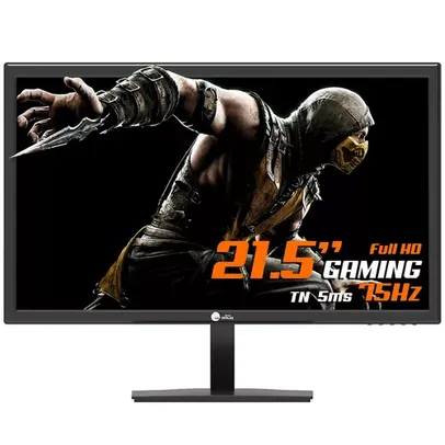 Monitor Gamer Ninja, 21.5 Pol, 75Hz, Full HD, LED, HDMI / VGA, MGN-002-21S