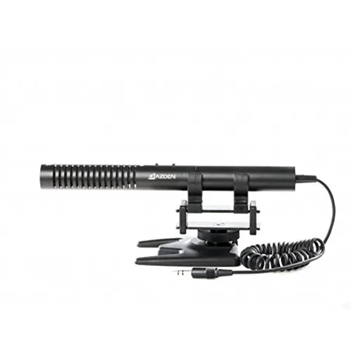 Microfone Shotgun Estéreo Mamen MIC-07 Pro Super Cardióide para Câmeras e SmartPhones