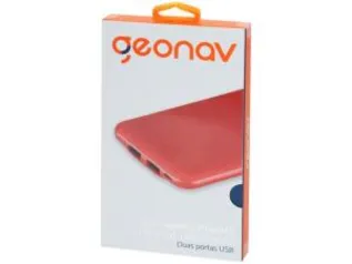 Carregador Portátil/Power Bank Geonav 15000mAh - PB15000R - Vermelho | R$ 84,90