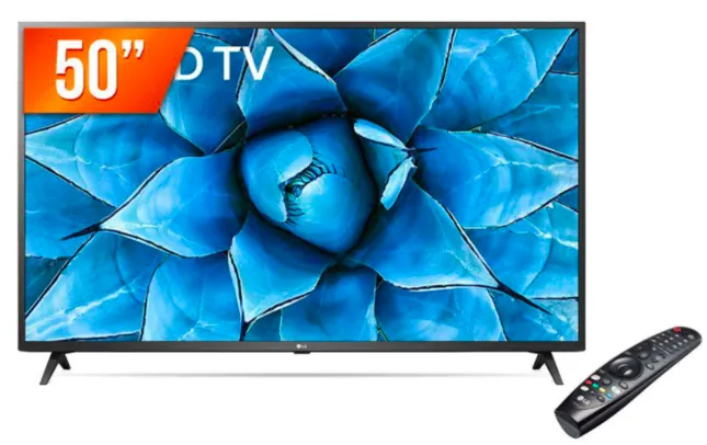 Smart TV LED 50" 4K UHD LG 50UN731C 3 HDMI 2 USB | R$2.124