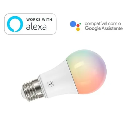 Lâmpada Inteligente Bulbo Smart LED Wi-Fi 10W Tramontina RGB