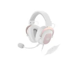 Headset Gamer Redragon Zeus 2, 7.1, Branco H510W