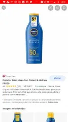 PROTETOR SOLAR NIVEA SUN PROTECT & HIDRATA FPS50 - R$41