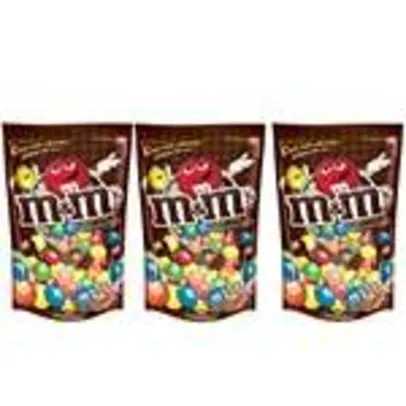 [Americanas]  3 Pacotes de M&M's® Chocolate 200g - Mars por R$ 14