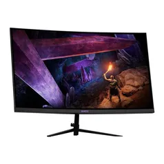 MONITOR GAMER MANCER VALAK, 23.6 POL VA, CURVO, FHD, 1MS, 180HZ, FREESYNC E G-SYNC