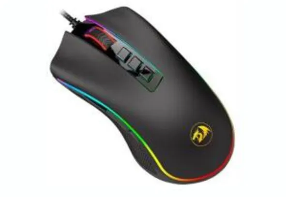 Mouse Gamer Redragon 10000DPI Chroma Cobra M711 | R$ 120