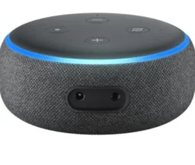 [Banqi R$178,02]  Smart Speaker Amazon Echo Dot 3° Geração