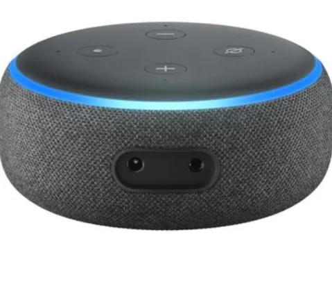 [Banqi R$178,02]  Smart Speaker Amazon Echo Dot 3° Geração