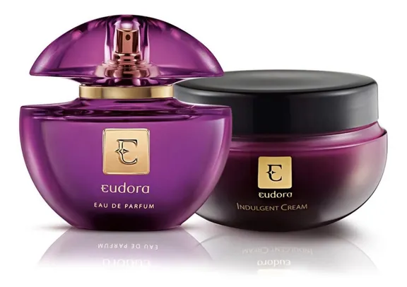 Kit Eudora Eau De Parfum + Indulgent Cream (EDP ROXINHO + CREME) 