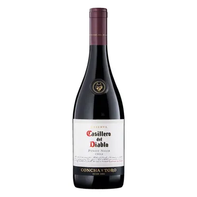 Vinho tinto seco Pinot noir Casillero del Diablo Reserva 2018 adega Concha y Toro 750 ml