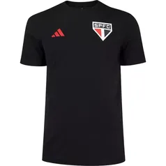 Camiseta do São Paulo Masculina adidas Manga Curta Concentração