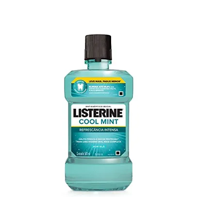 Listerine Bucal Cool Mint 500ml - 4 un R$ 9,65 CADA