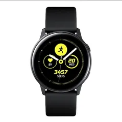 Smartwatch Samsung Galaxy Watch Active 40mm Preto com Tela Super Amoled 