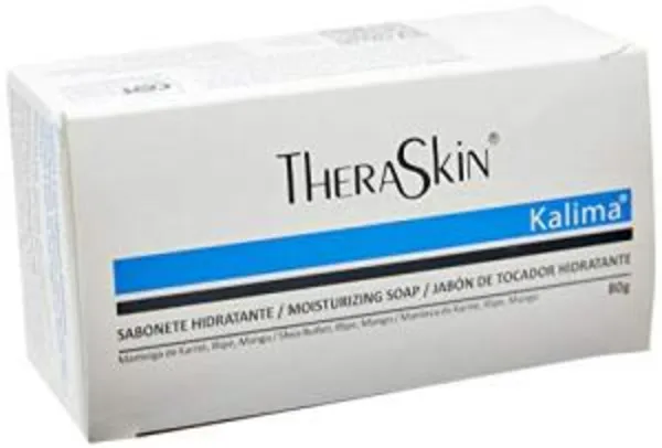 THERASKIN, Kalima Sabonete Hidratante, 80 G, Branco