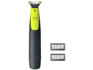 [ CLUBE DA LU / de Volta R$ 10 ] Barbeador Elétrico Philips OneBlade - Seco e Molhado 1 Velocidade | R$ 108