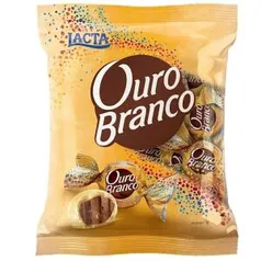 Chocolate Bombom Ouro Branco Pacote c/ 1kg - Lacta | R$ 18