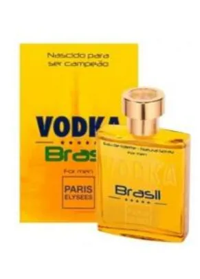 Vodka Brasil Amarelo - Paris Elysses - Masculino - 100 ml | R$32