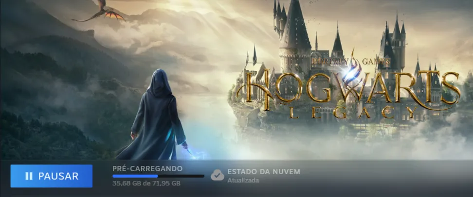 Hogwarts Legacy - Preload já tá liberado!