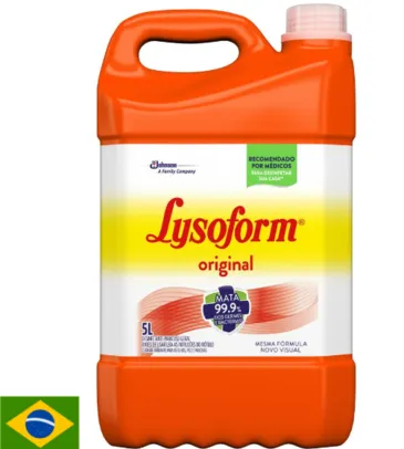 Desinfetante Lysoform Uso Geral Original 5l