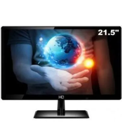 Monitor LED 21,5” Full HD Widescreen HQ 22HQ-LED HDMI 75hz | R$ 494