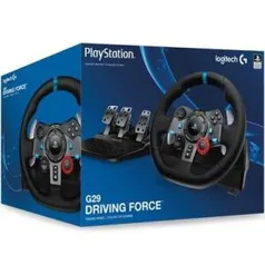 Volante Logitech G29 Driving Force PS3/PS4/PC | R$1.699