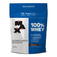 Whey 900g Refil - Max Titanium