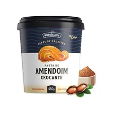 Pasta Amendoim Integral - 450g Crocante - Nutríssima