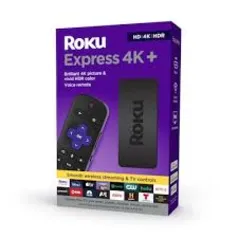 Roku Express 4K+ 2021 | Streaming Media Player