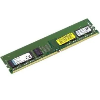 Memória Kingston 8GB, 2400MHz, DDR4, CL17 - KVR24N17S8/8