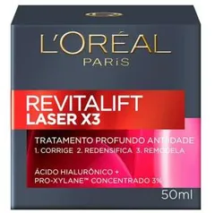 Hidratante Facial Revitalift Laser x3 R$40