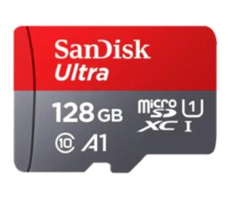 [NOVO USUÁRIO] Sandisk Ultra 128 GB Micro SD - R$ 15