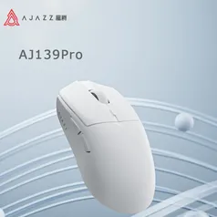[Taxa Inclusa][moedas + Google Pay] Mouse Sem Fio Ajazz AJ139 Pro Sensor Pixart 3395