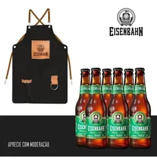 Eisenbahn Pale Ale Long Neck 6 Unid.  + Avental Customizado