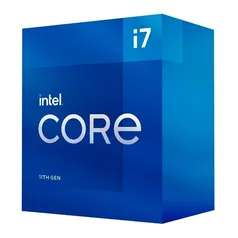 i7 - 11700 2.50GHz (TURBO 4.90GHz) | R$ 2135