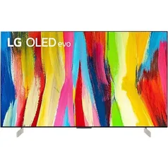 Smart TV 42'' LG 4K OLED42C2 120Hz G-Sync, FreeSync 4x HDMI 2.1 Inteligência Artificial ThinQ,Google Alexa