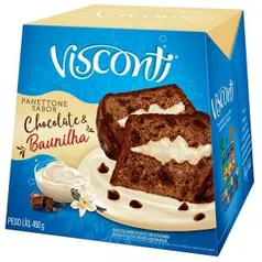 Chocottone Visconti - Chocolate com Baunilha - 450g | R$4,80