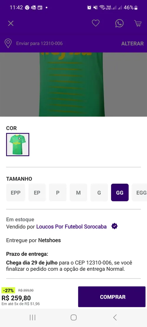 Imagen na descrição da promoção