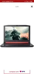 Notebook Gamer Acer Nitro Core I5-8300Hq 8Gb 1Tb (Gtx1050 4Gb) 15" An515-52-52Bw | R$2994