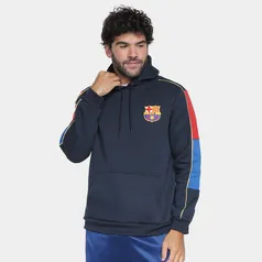 Moletom Barcelona C/ Capuz Masculino