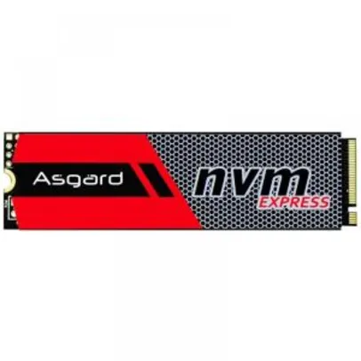 SSD NVME M.2 ASGARD (512GB) - Leitura /Escrita: 1500/2000 MB/S R$385